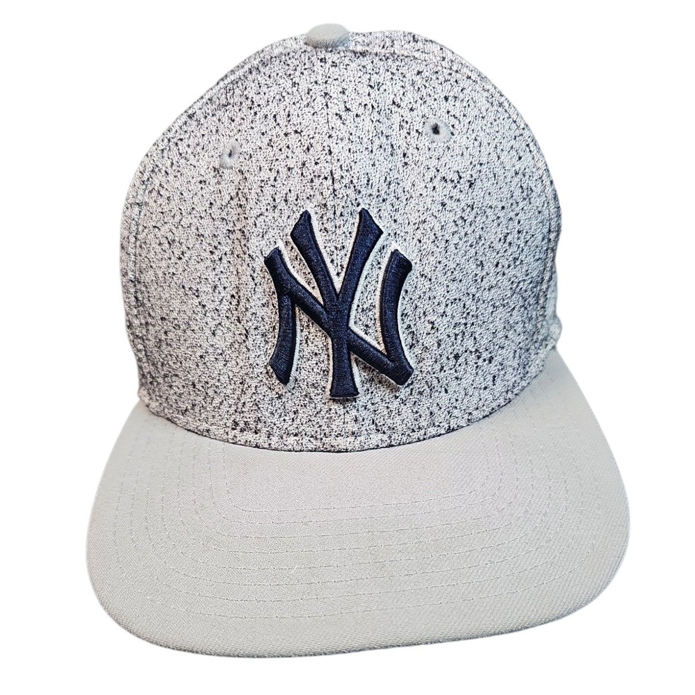 New Era NY Yankees 9FIFTY Fitted‎ Hat Baseball Cap Heather Gray OSFA